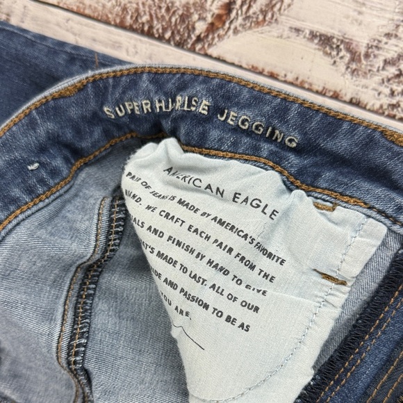 American Eagle Outfitters super high rise jeggings Size 6 - Picture 2 of 13